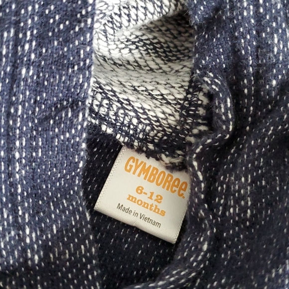 6-12M Gymboree Shark Hoodie - Picture 3 of 3